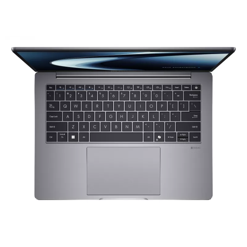 ASUS ExpertBook P3 P3405CVA-NZ0417X Intel® Core™ i7 i7-13620H Laptop 35.6 cm (14 cali) WQXGA 16 GB DDR5-SDRAM 512 GB SSD Wi-Fi 6 (802.11ax) Windows 11 Pro German szary