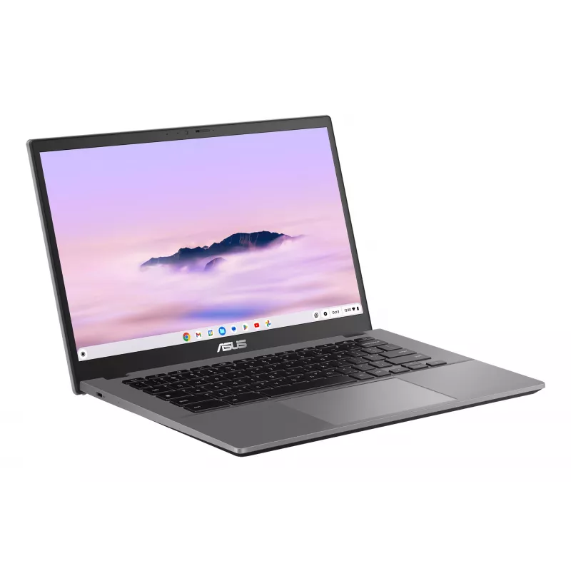 ASUS Chromebook Plus CX34 CX3402CVA-PQ1230 Intel® Core™ i3 i3-1315U 35.6 cm (14 cali) Dotykowy Full HD 8 GB LPDDR5x-SDRAM 256 GB UFS Wi-Fi 6E (802.11ax) ChromeOS Niemiecki Szary