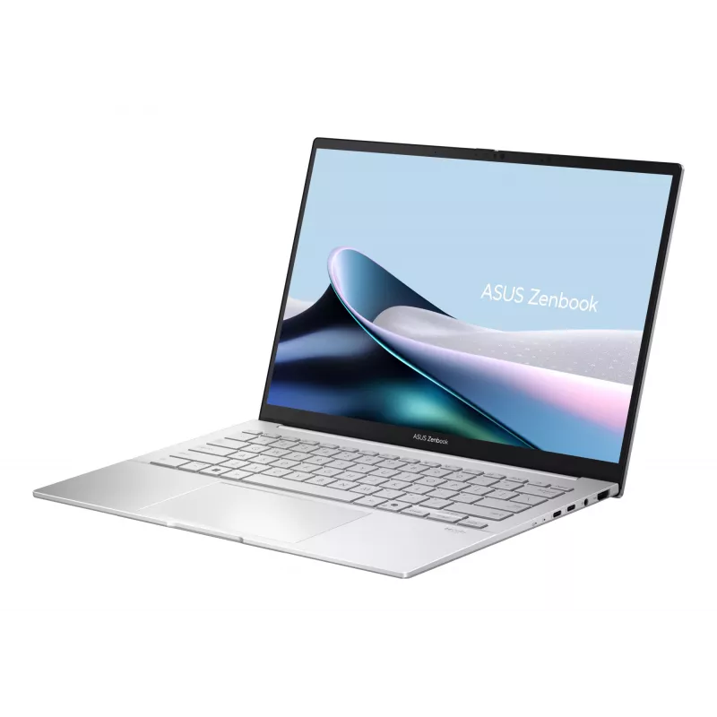 ASUS Zenbook 14 OLED UX3405CA-QD1302W Intel Core Ultra 7 255H Laptop 35.6 cm (14 inch) WUXGA 16 GB LPDDR5x-SDRAM 1 TB SSD Wi-Fi 7 (802.11be) Windows 11 Home German srebrny