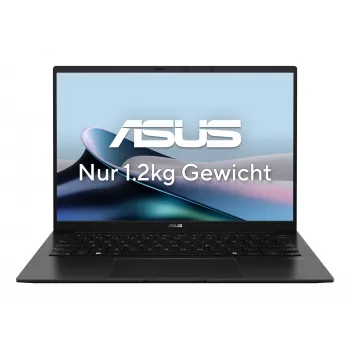 ASUS Zenbook 14 OLED UM3406GA-QD030W Copilot+ PC AMD Ryzen™ AI 7 445 Laptop 35.6 cm (14 cali) WUXGA 32 GB LPDDR5x-SDRAM 1 TB SSD Wi-Fi 6E (802.11ax) Windows 11 Home Niemiecki Czarny