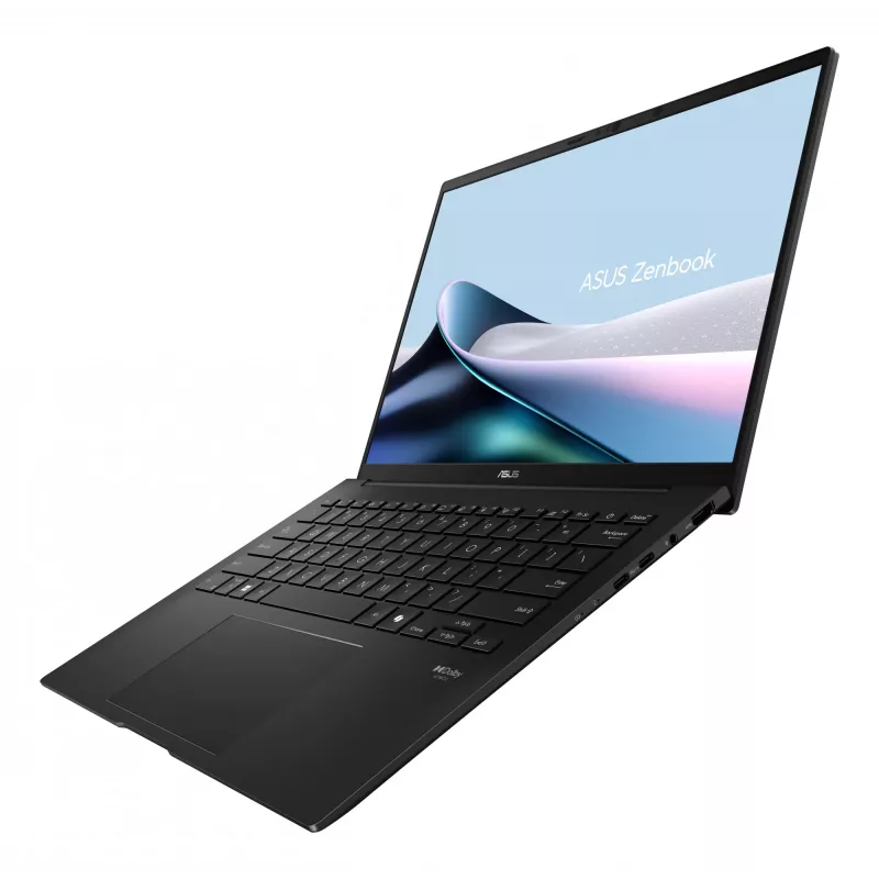 ASUS Zenbook 14 OLED UM3406GA-QD030W Copilot+ PC AMD Ryzen™ AI 7 445 Laptop 35.6 cm (14 cali) WUXGA 32 GB LPDDR5x-SDRAM 1 TB SSD Wi-Fi 6E (802.11ax) Windows 11 Home Niemiecki Czarny