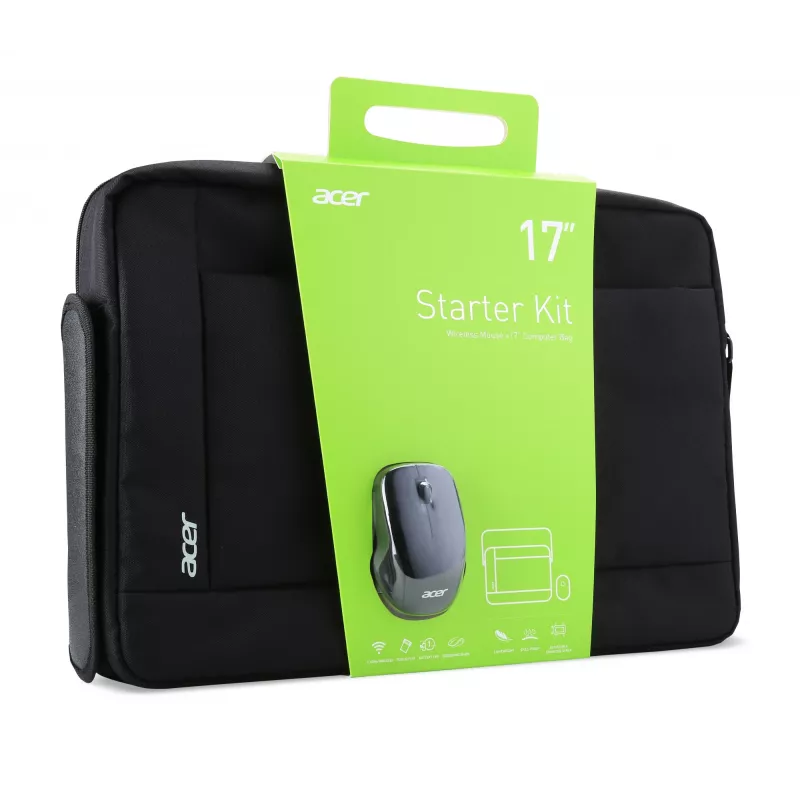 Acer NOTEBOOK STARTER KIT 17 cali, Aktówka, 43.9 cm (17.3 cala), Pasek na ramię