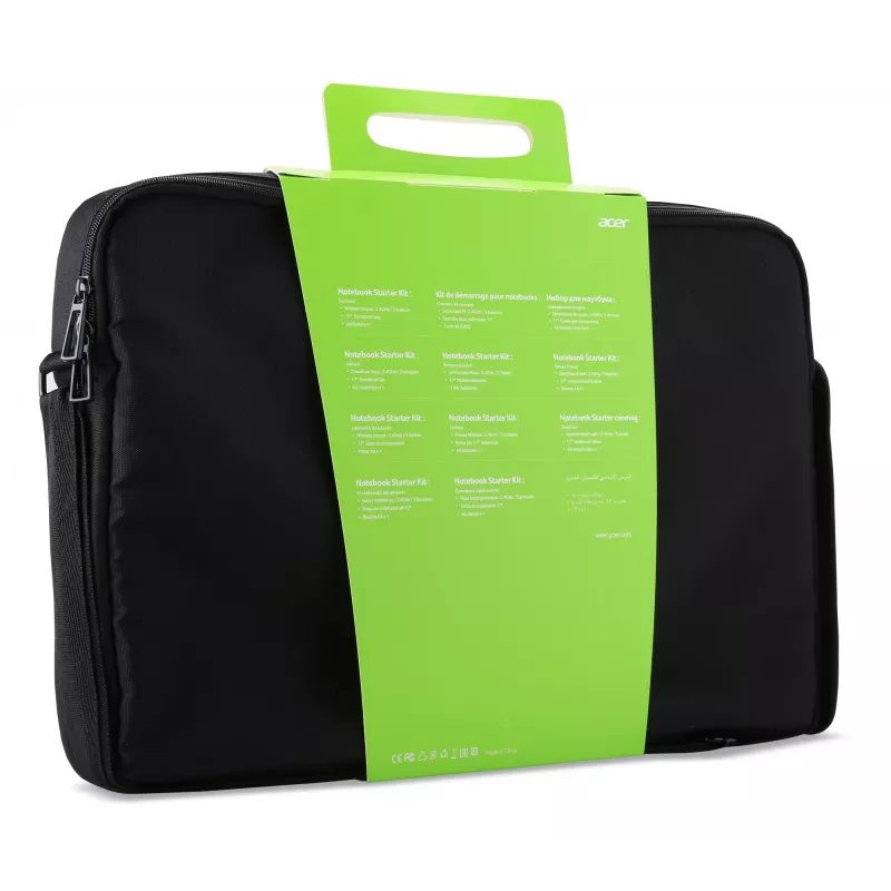 Acer NOTEBOOK STARTER KIT 17 cali, Aktówka, 43.9 cm (17.3 cala), Pasek na ramię