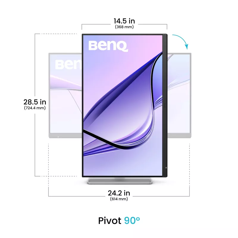 BenQ MA270S komputerowy monitor 68.6 cm (27 cali) 5120 x 2880 pikseli 5K Ultra HD LED Biały