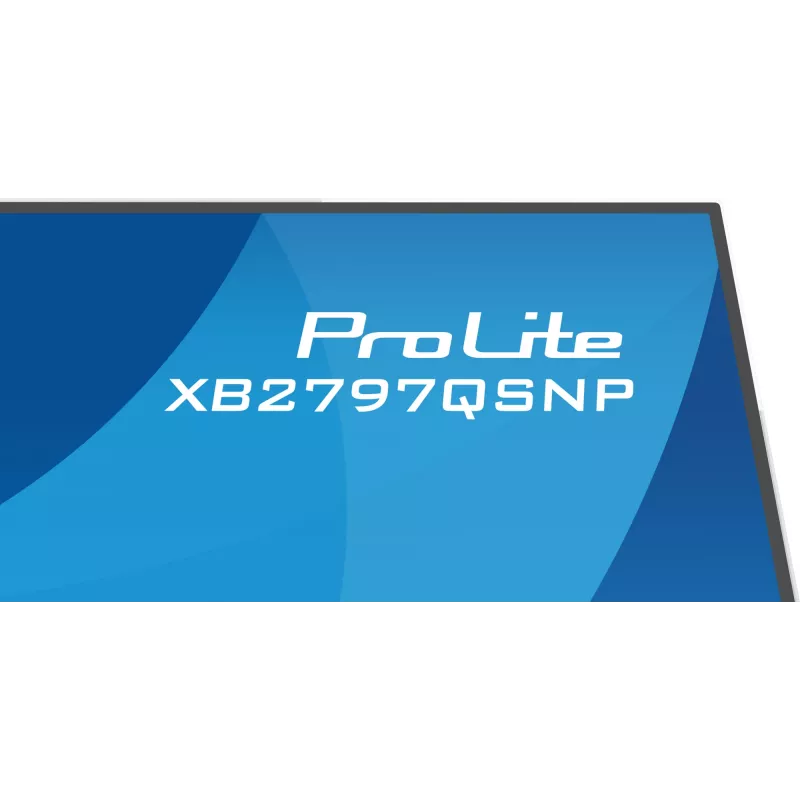 iiyama ProLite XB2797QSNP-W1 27-calowy monitor komputerowy IPS LCD 68,6 cm (27 cali) 2560 x 1440 pikseli Quad HD Biały