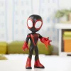 Marvel Spidey i super-kumple Supersized Miles Morales. Zalecany wiek (min.): 3 lat(a), Kolor produktu: Wielokolorowy, Materiał: Plastik