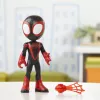 Marvel Spidey i super-kumple Supersized Miles Morales. Zalecany wiek (min.): 3 lat(a), Kolor produktu: Wielokolorowy, Materiał: Plastik