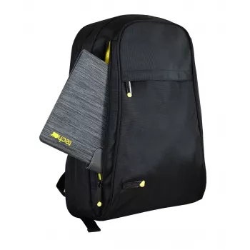 Techair TANZ0701v6 14-15.6 cala Czarny Klasyczny Plecak, Plecak, 39.6 cm (15.6 cala), Pasek na ramię, 760 g