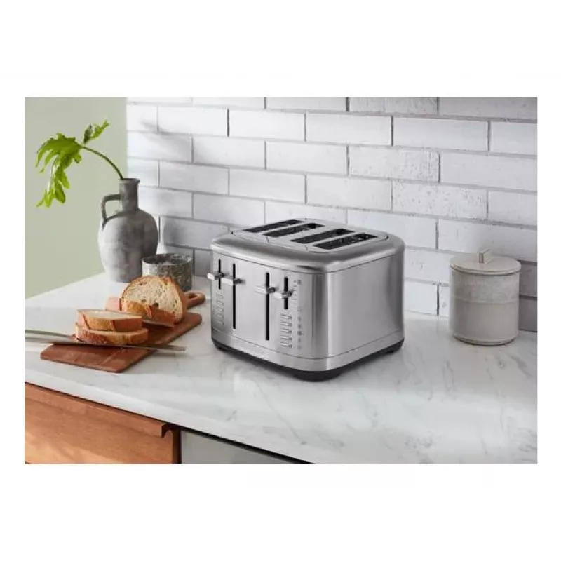 Opiekacz KitchenAid 859711675290 7 4 kromki 1640 W stal nierdzewna