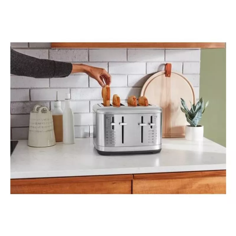 Opiekacz KitchenAid 859711675290 7 4 kromki 1640 W stal nierdzewna