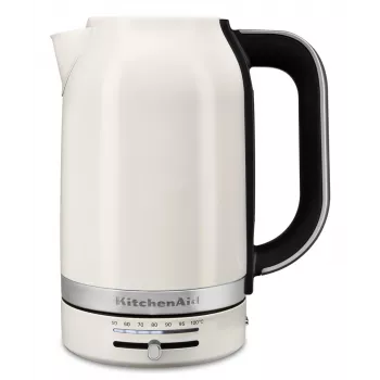 Czajnik elektryczny KitchenAid 5KEK1701EPL 1,7 l 2400 W Czarny, Stal nierdzewna, Biały