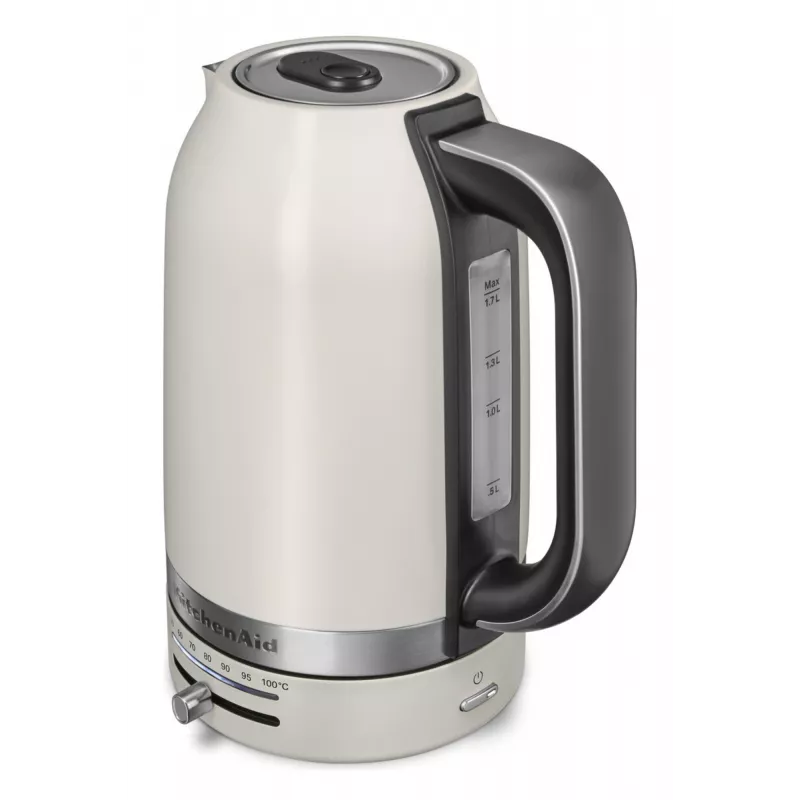 Czajnik elektryczny KitchenAid 5KEK1701EPL 1,7 l 2400 W Czarny, Stal nierdzewna, Biały