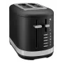 KitchenAid 859711684250 toster 7 2 kromki 980 W Czarny, Stal nierdzewna