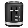 KitchenAid 859711684250 toster 7 2 kromki 980 W Czarny, Stal nierdzewna