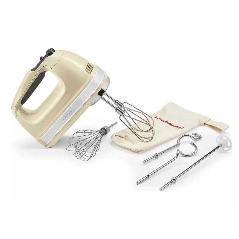 Mikser ręczny KitchenAid 5KHM9212EAC 85 W Kremowy, Srebrny