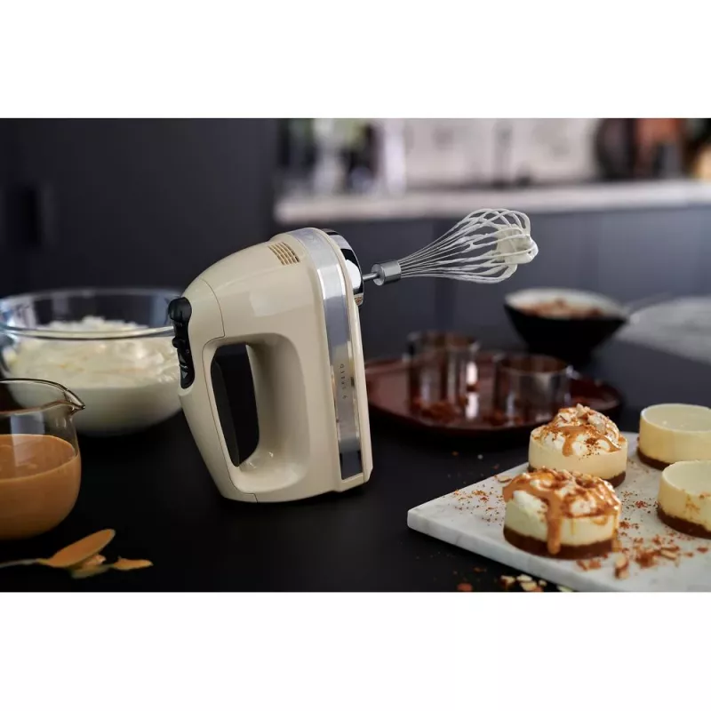 Mikser ręczny KitchenAid 5KHM9212EAC 85 W Kremowy, Srebrny