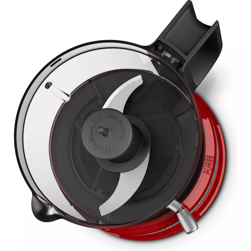 KitchenAid 5KFC3516EER 0,83 L 240 W Czarny, Czerwony, Stal nierdzewna