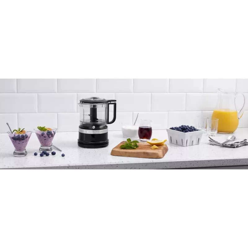KitchenAid 5KFC3516EOB 0,83 L 240 W Czarny, Stal nierdzewna