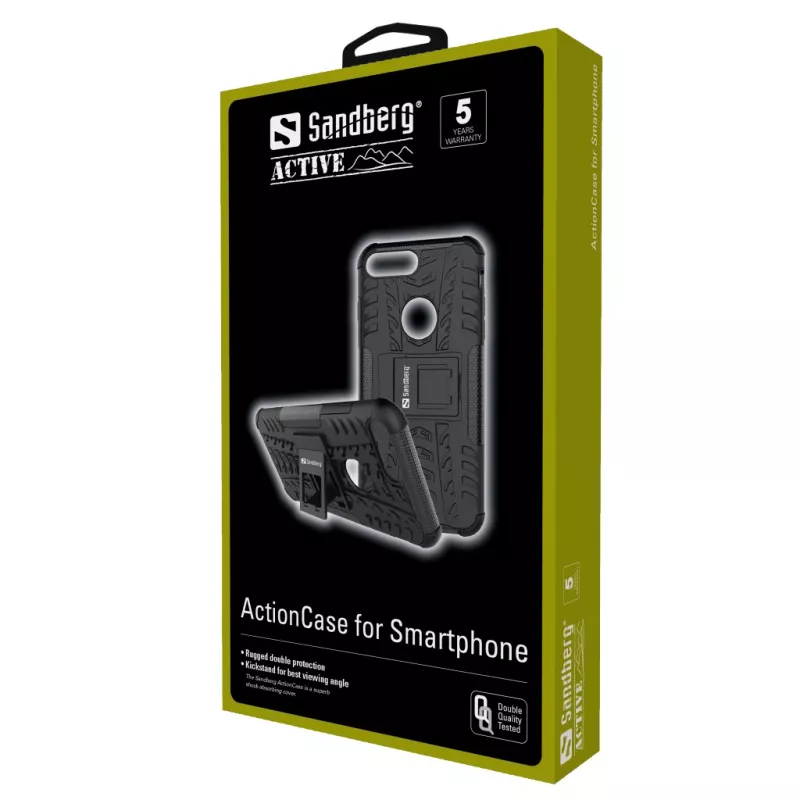 Sandberg ActionCase dla iPhone X/XS, etui, Apple, iPhone X, czarny