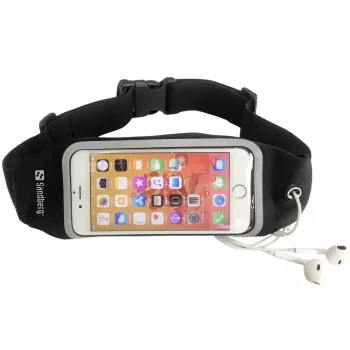 Sandberg Sport Belt Pouch 4.7 inch, etui na pasek, dowolna marka, 11.9 cm (4.7 cala), czarny