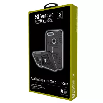 Sandberg ActionCase dla Huawei P20, Border, Huawei, P20, 14,7 cm (5,8 cala), Czarny