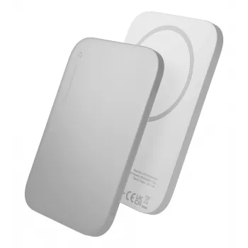 dbramante1928 re-charge – powerbank 3K WL Ultra cienki Qi1.3 – WHT