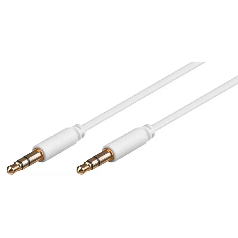 Kabel audio Microconnect AUDLL05W 0,5 m 3,5 mm Biały