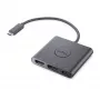DELL 492-BCTU Przewodowy USB 3.2 Gen 2 (3.1 Gen 2) Typu-C Czarny