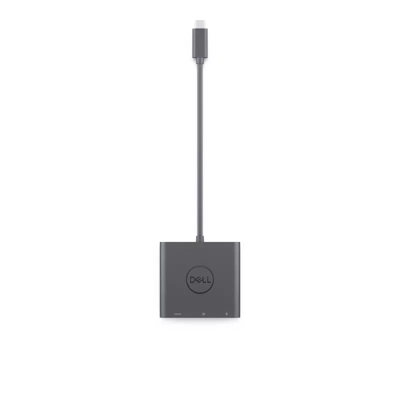 DELL 492-BCTU Przewodowa USB 3.2 Gen 2 (3.1 Gen 2) Type-C Czarny