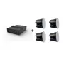 Vivolink Audiopack Subwoofer 6.5 + 4 x premium 40W głośników sufitowych (Limitowana Oferta Zestawu) Czarny Przewodowy 110 W