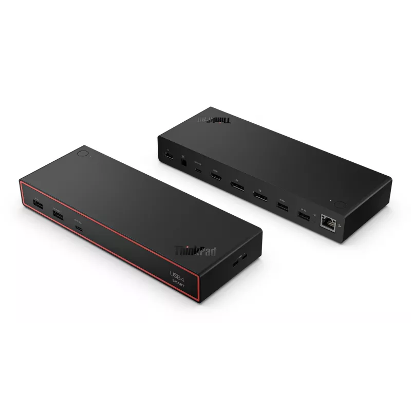 Lenovo ThinkPad USB4 Smart Dock 5500 z zasilaczem 135 W przewodowy czarny