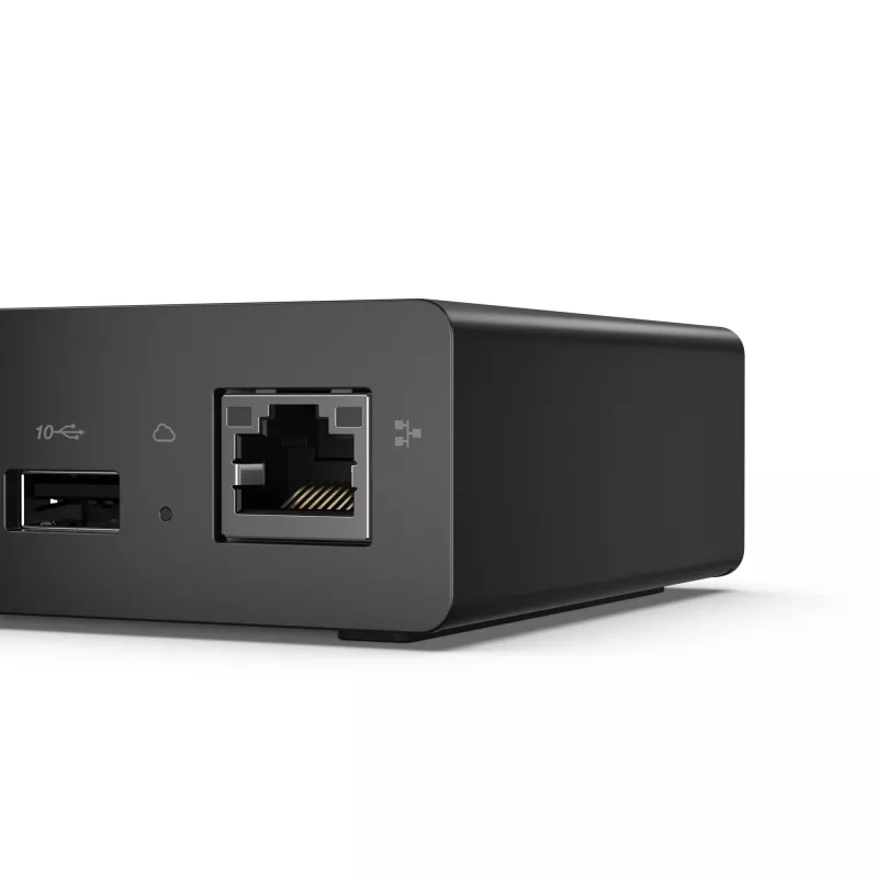Lenovo ThinkPad USB4 Smart Dock 5500 z zasilaczem 135 W, przewodowa, czarna