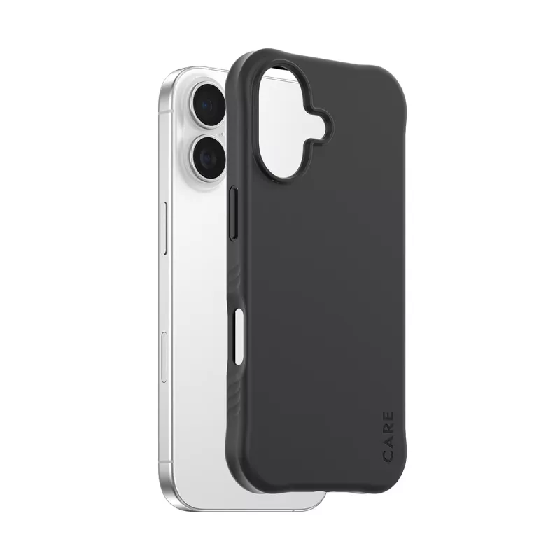 PanzerGlass CARE™ by ® Samba etui czarne z MagSafe iPhone 17 | Bulk