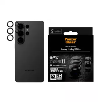PanzerGlass ® Hoops® Ceramic II Camera Lens Protector Samsung Galaxy S26 Ultra