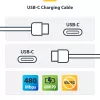 StarTech.com 1 m (3,3 stopy) biały kabel ładujący USB-C, 2 szt., kabel USB C, kabel USB 2.0 Type-C do ładowarki laptopa, 60 W 3 A Power Delivery, powłoka TPE, kabel do przesyłu danych USB-C, M/M