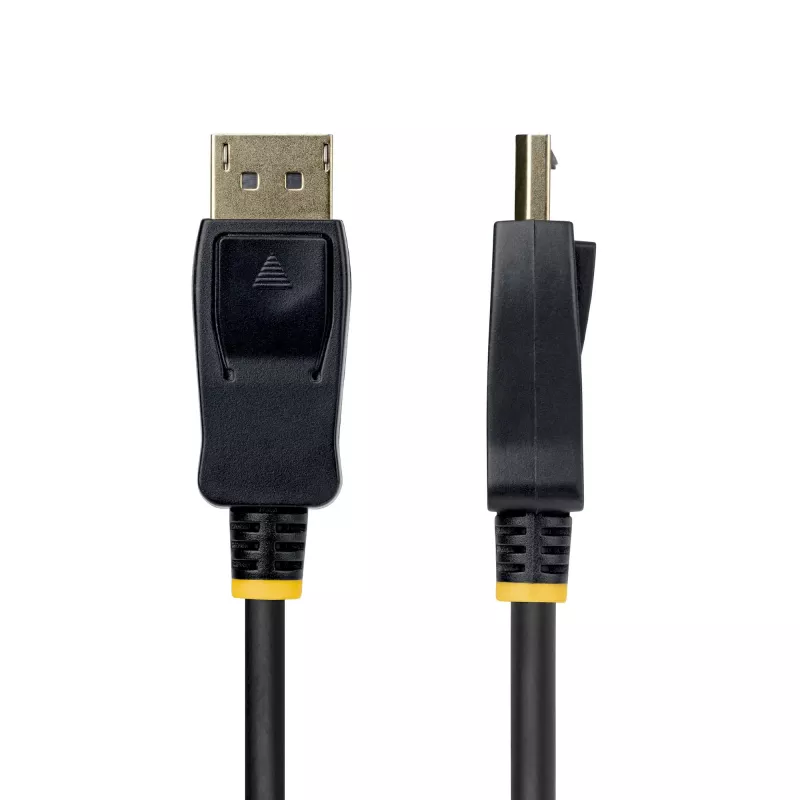 StarTech.com 2 m adapter kablowya DisplayPort na HDMI z chwytliwymi złączami, 4K 60 Hz, HDR, jednokierunkowy konwerter wideo DP na HDMI, komputer stacjonarny DP na monitor HDMI