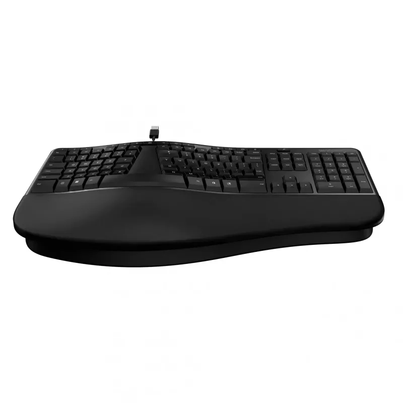Klawiatura ergonomiczna Incase Designed by Microsoft Office USB QWERTY angielska czarna