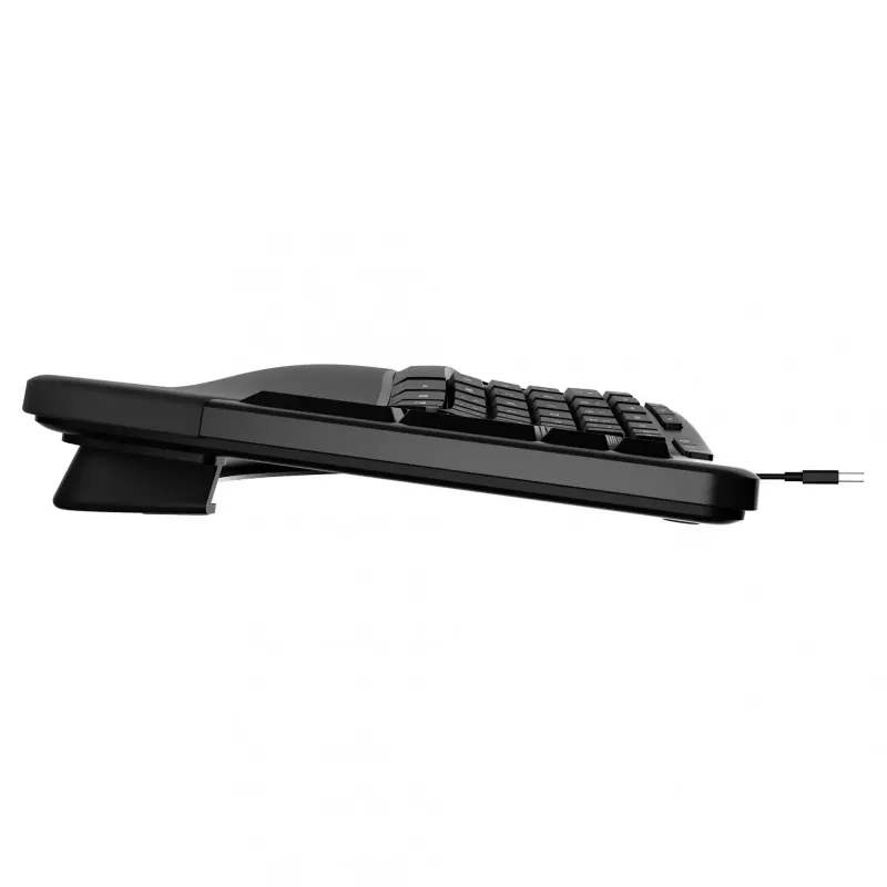 Klawiatura ergonomiczna Incase Designed by Microsoft Office USB QWERTY angielska czarna