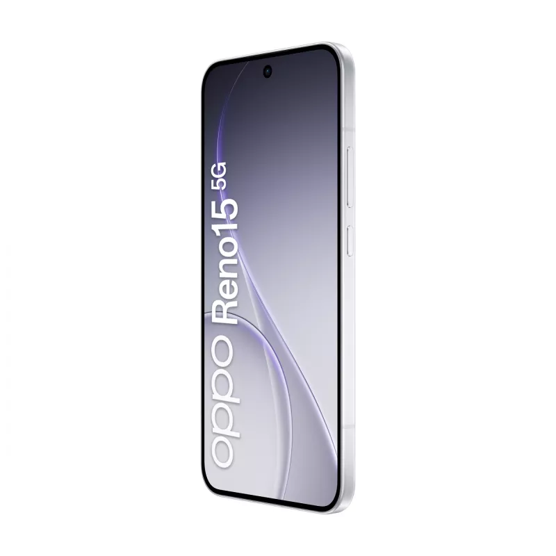 OPPO Reno15 5G 16.7 cm (6.59 inch) Dual SIM Android 16.0 USB Type-C 8 GB 512 GB 6500 mAh Biały
