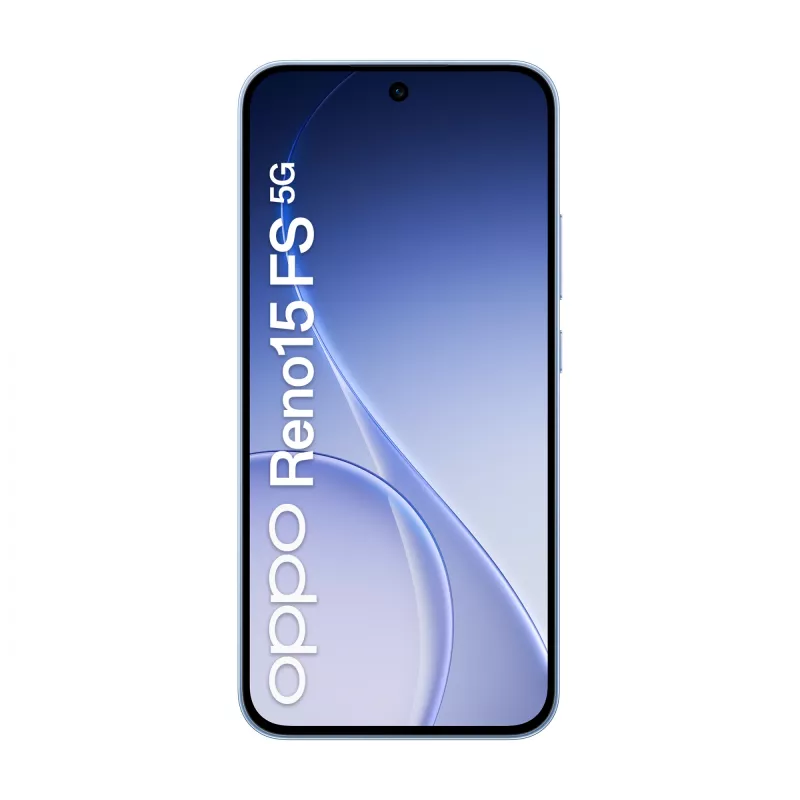 OPPO Reno15 FS 5G 16,7 cm (6,57 cala) Dual SIM Android 16.0 USB Type-C 8 GB 512 GB 6500 mAh Niebieski