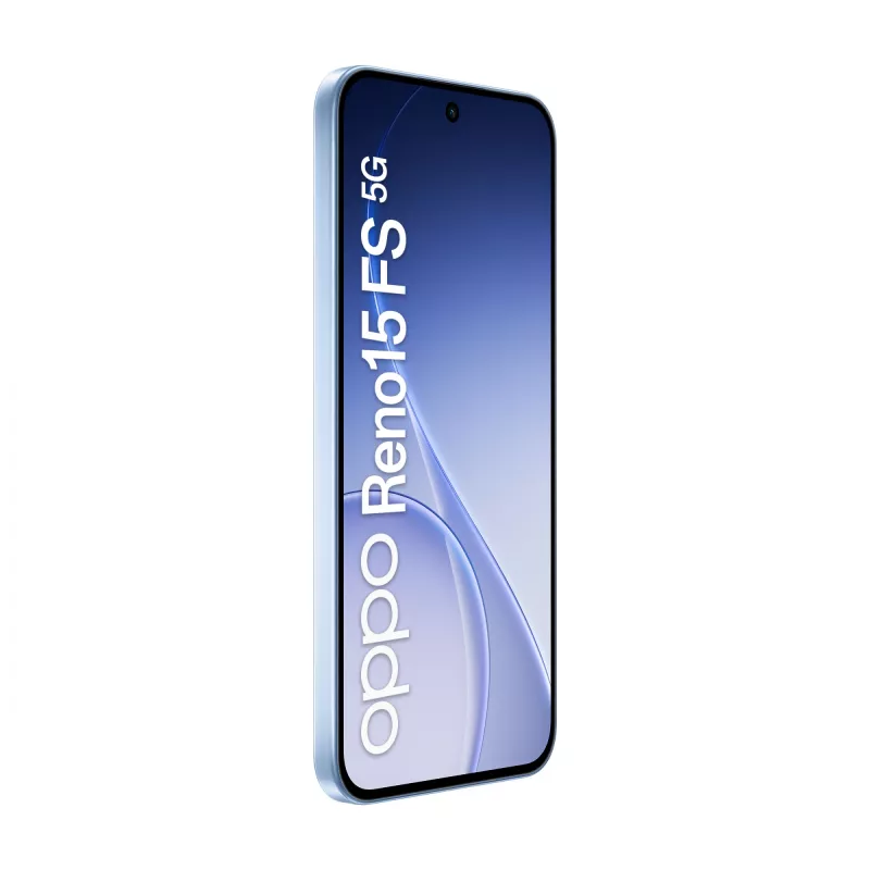 OPPO Reno15 FS 5G 16,7 cm (6,57 cala) Dual SIM Android 16.0 USB Type-C 8 GB 512 GB 6500 mAh Niebieski