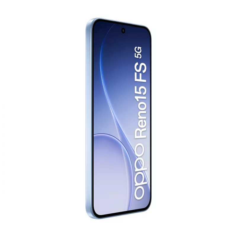 OPPO Reno15 FS 5G 16,7 cm (6,57 cala) Dual SIM Android 16.0 USB Type-C 8 GB 512 GB 6500 mAh Niebieski