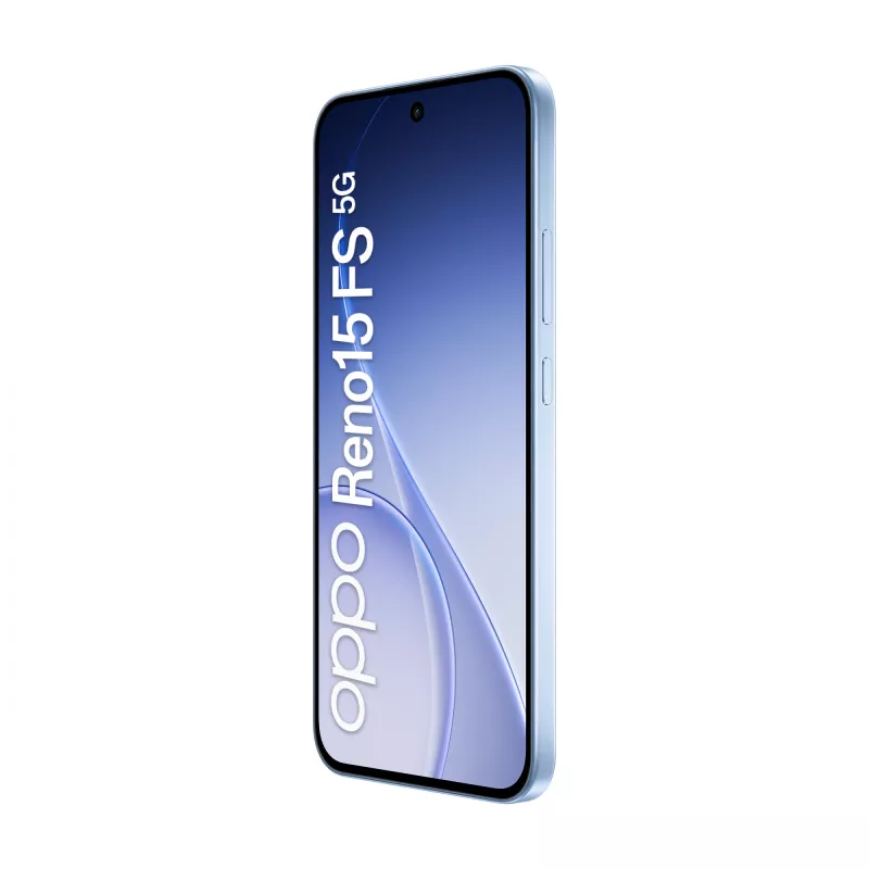 OPPO Reno15 FS 5G 16,7 cm (6,57 cala) Dual SIM Android 16.0 USB Type-C 8 GB 512 GB 6500 mAh Niebieski