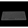 Rapoo UCK-6001 ultrapłaska klawiatura z 8-w-1 adapterem wieloportowym USB-C, QWERTZ