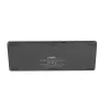 Rapoo UCK-6001 ultrapłaska klawiatura z 8-w-1 adapterem wieloportowym USB-C, QWERTZ