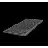 Rapoo UCK-6001 ultrapłaska klawiatura z 8-w-1 adapterem wieloportowym USB-C, QWERTZ