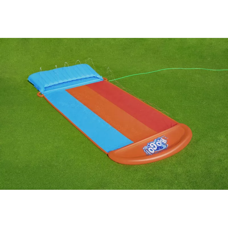 Bestway H2OGO! Potrójna zjeżdżalnia wodna z rampą Tsunami Splash 4,88 m