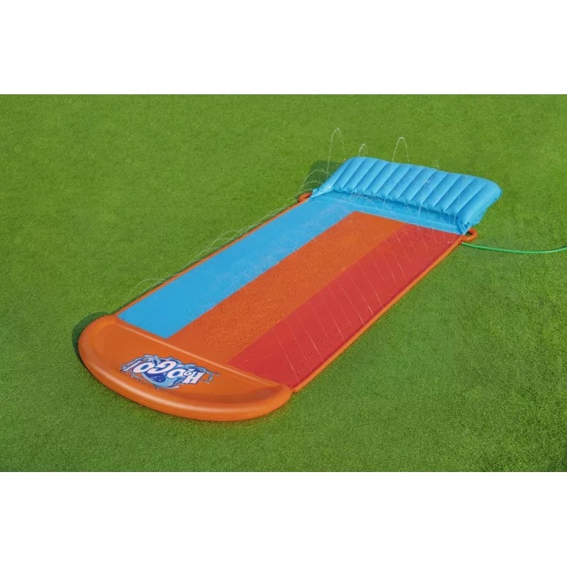 Bestway H2OGO! Potrójna zjeżdżalnia wodna z rampą Tsunami Splash 4,88 m