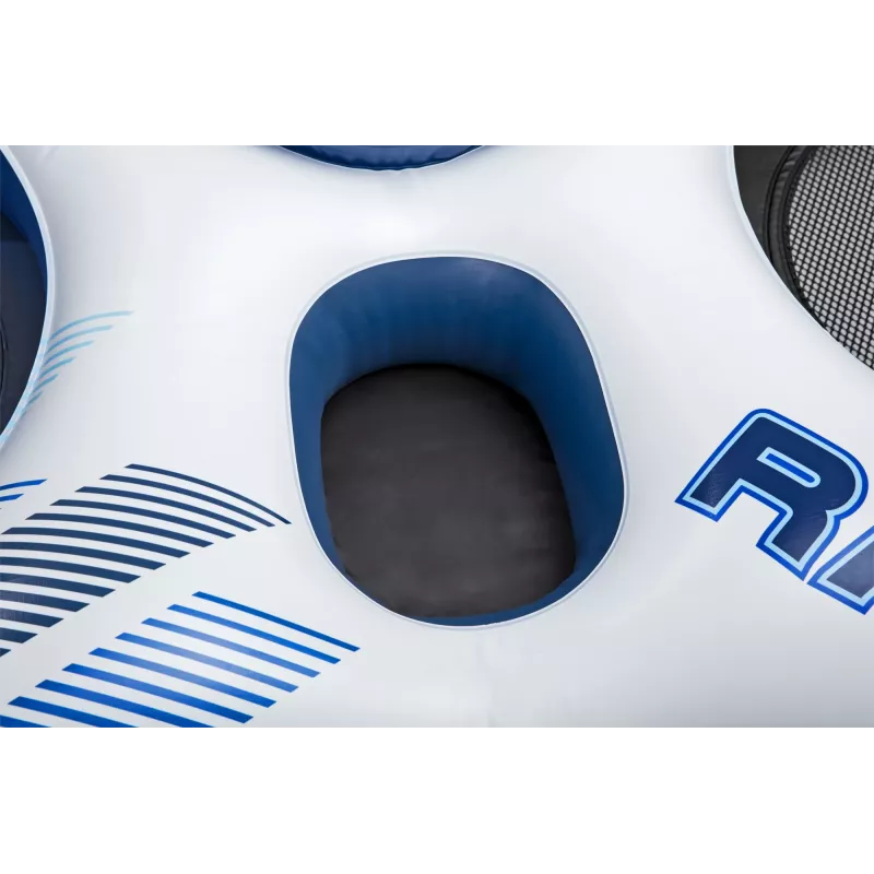Bestway Hydro-Force Rapid Rider II Podwójna rura rzeczna, Wielokolorowa, Rura pływająca, Wzór, Chłopiec/Dziewczynka, 180 kg, 2 osoby