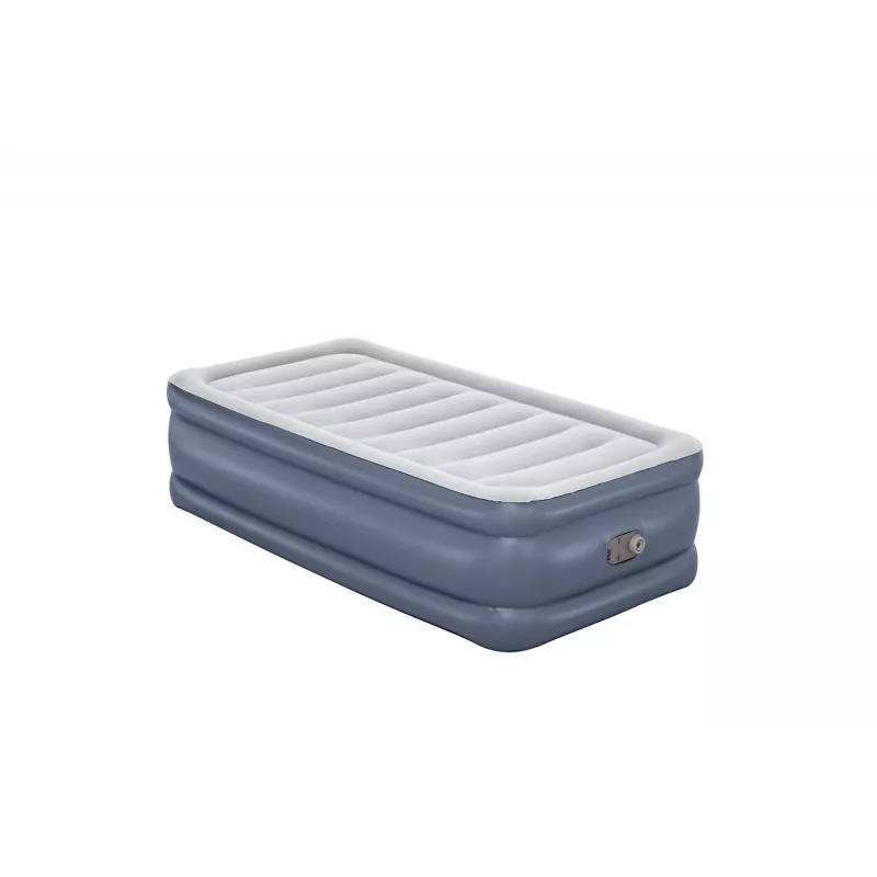 Bestway Tritech Air Mattress Twin z wbudowaną pompą AC i powłoką antybakteryjną 1,91 m x 97 cm x 51 cm
